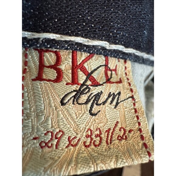BKE Drew Bootcut Jeans Denim Women’s Size 29x33.5 Stretch Fit Dark Wash Single C - Picture 6 of 8
